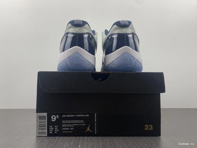 Rep MAX Air Jordan 528895-007 Low Georgetown Retro 11 0810